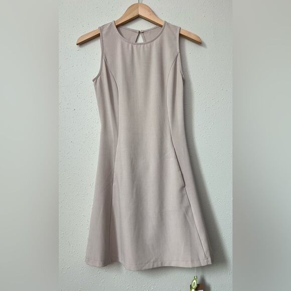 NWT OGL Everyday Mini Taupe Dress Size XS - Picture 1 of 9